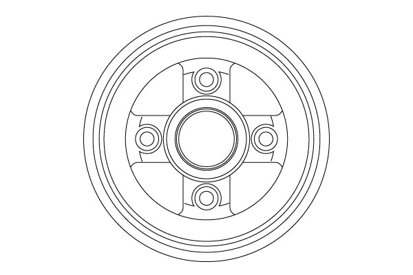 TRW Fékdob DB4477_TRW