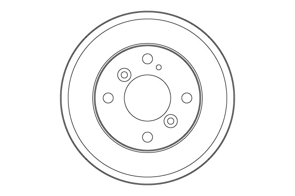 TRW Fékdob DB4553_TRW