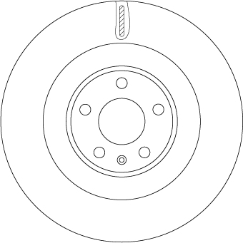 TRW Féktárcsa, mind DF6570_TRW