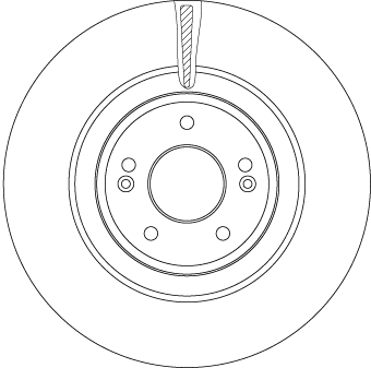 TRW Féktárcsa, mind DF6572_TRW