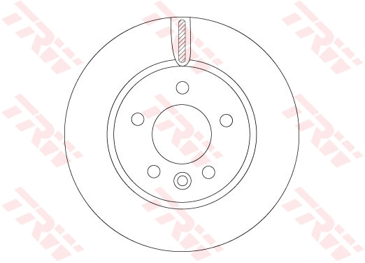 TRW Első féktárcsa DF6589S_TRW