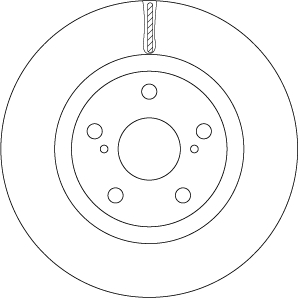 TRW Féktárcsa, mind DF6675_TRW