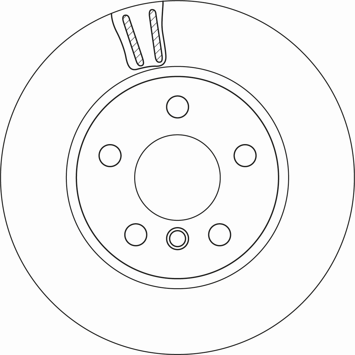 TRW Féktárcsa, mind DF6715_TRW