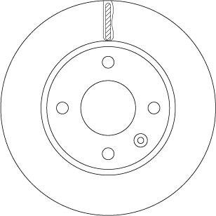 TRW Féktárcsa, mind DF6783_TRW