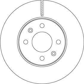 TRW Féktárcsa, mind DF6794_TRW