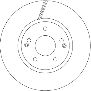 TRW Féktárcsa, mind DF6804_TRW