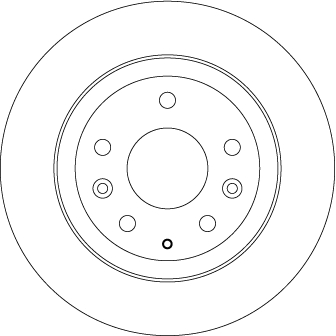 TRW Féktárcsa, mind DF6807_TRW