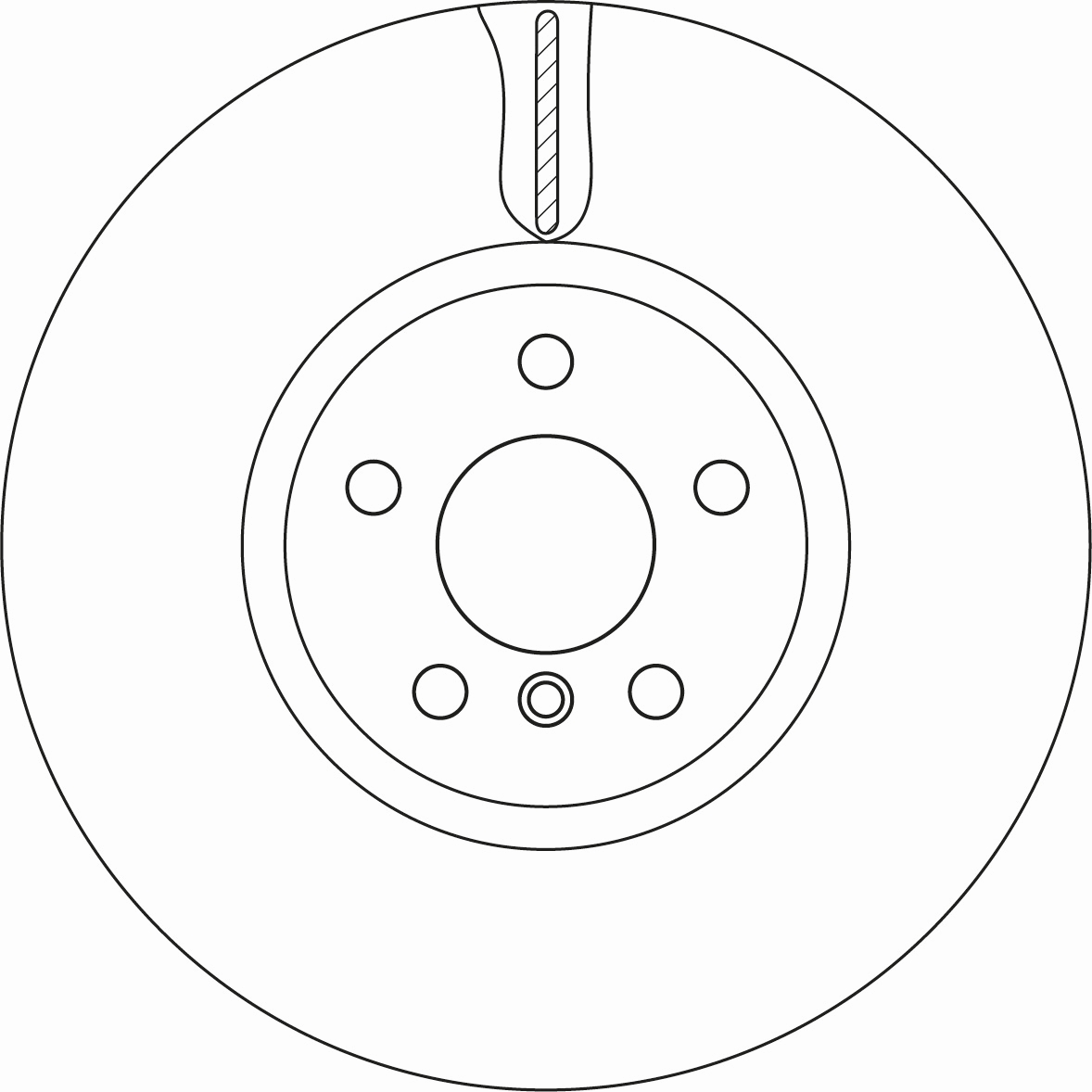 TRW Féktárcsa, mind DF6845S_TRW