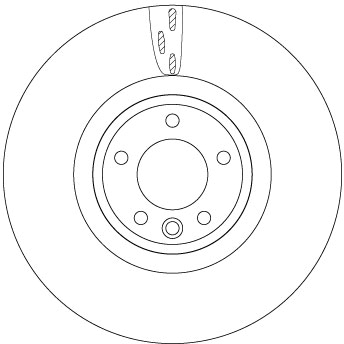 TRW Féktárcsa, mind DF6957S_TRW