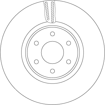 TRW Féktárcsa, mind DF6968S_TRW