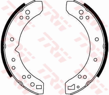 TRW Fékpofa GS6070_TRW