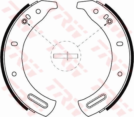 TRW Fékpofa GS6107_TRW