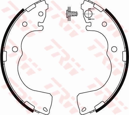 TRW Fékpofa GS8435_TRW