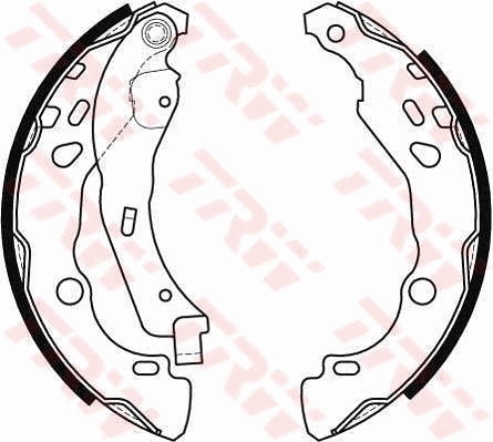 TRW Fékpofa GS8455_TRW