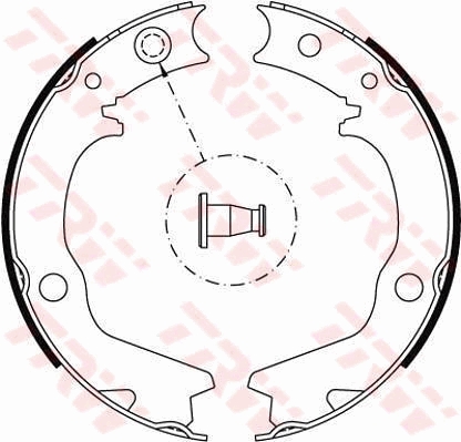 TRW Fékpofa GS8479_TRW