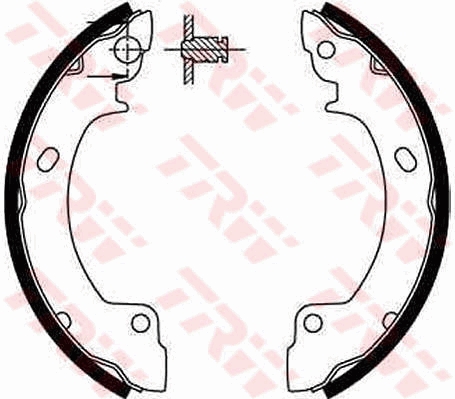 TRW Fékpofa GS8552_TRW