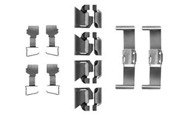 TRW Tartozékkészlet, tárcsafékbetét PFK192_TRW