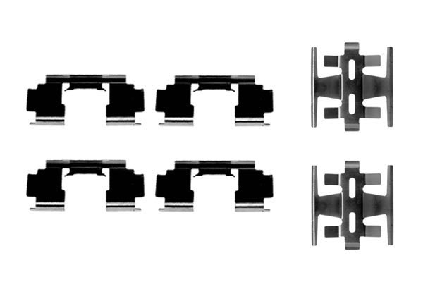 TRW Tartozékkészlet, tárcsafékbetét PFK268_TRW