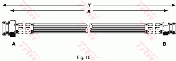 TRW Gumifékcső PHA110_TRW