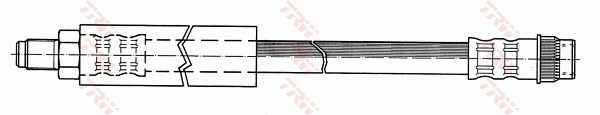 TRW Gumifékcső PHA222_TRW