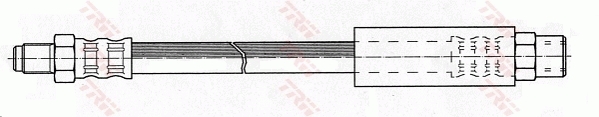 TRW Gumifékcső PHB256_TRW