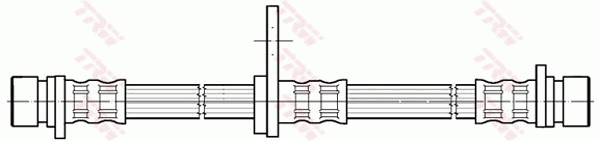 TRW Gumifékcső PHD315_TRW