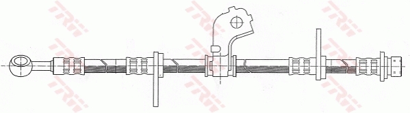 TRW Gumifékcső PHD317_TRW