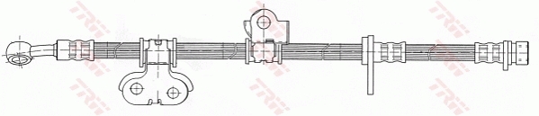 TRW Gumifékcső PHD414_TRW