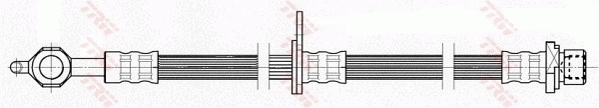 TRW Gumifékcső PHD461_TRW