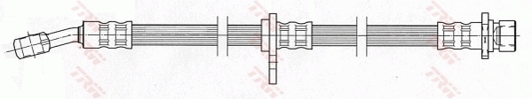 TRW Gumifékcső PHD464_TRW