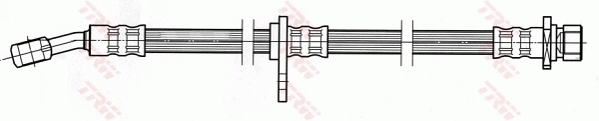 TRW Gumifékcső PHD465_TRW