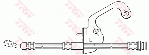 TRW Gumifékcső PHD506_TRW