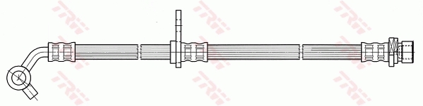 TRW Gumifékcső PHD515_TRW