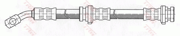 TRW Gumifékcső PHD544_TRW