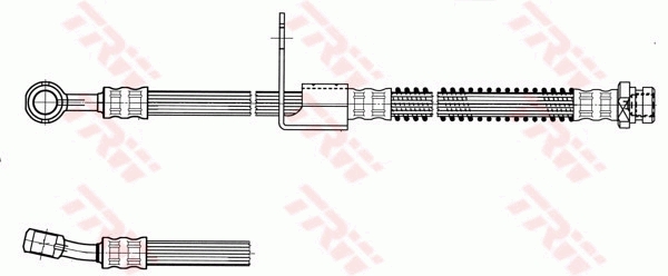 TRW Gumifékcső PHD958_TRW