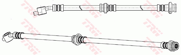 TRW Gumifékcső PHD972_TRW