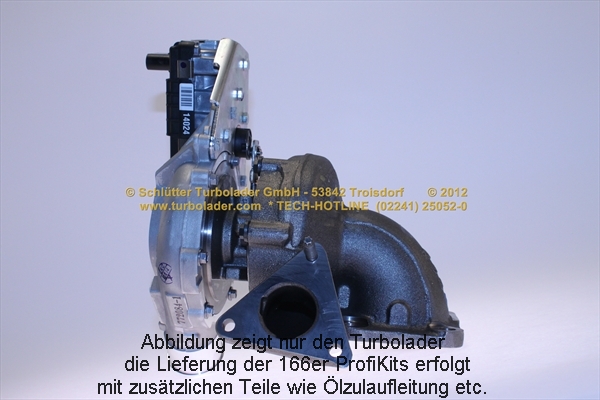 SCHLÜTTER TURBOLADER Turbófeltöltő 166-00055EOL_STL