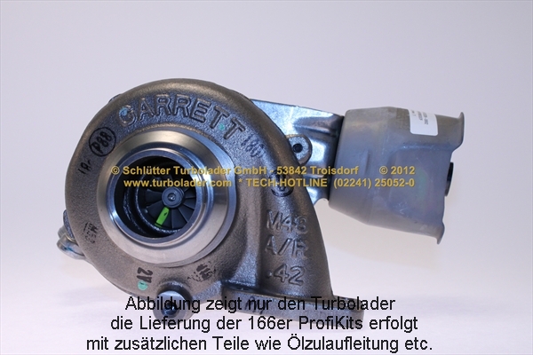 SCHLÜTTER TURBOLADER Turbófeltöltő 166-00068EOL_STL