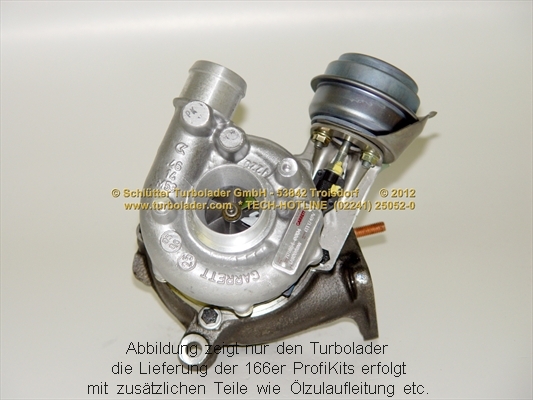 SCHLÜTTER TURBOLADER Turbófeltöltő 166-00130EOL_STL