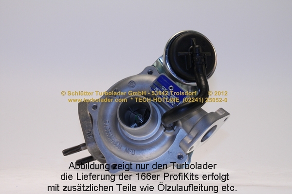 SCHLÜTTER TURBOLADER Turbófeltöltő 166-00295_STL