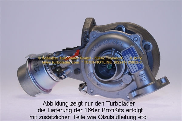 SCHLÜTTER TURBOLADER Turbófeltöltő 166-00316_STL