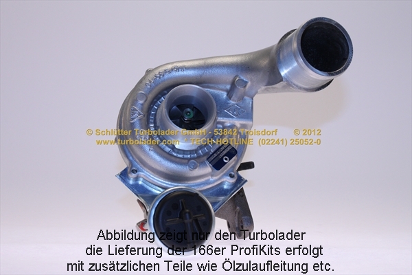 SCHLÜTTER TURBOLADER Turbófeltöltő 166-00405_STL