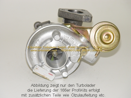 SCHLÜTTER TURBOLADER Turbófeltöltő 166-00540EOL_STL