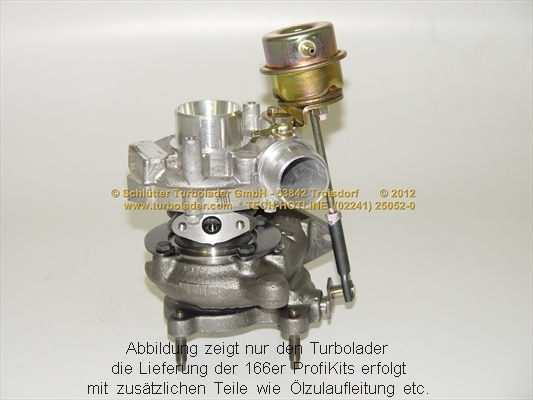 SCHLÜTTER TURBOLADER Turbófeltöltő 166-00580EOL_STL