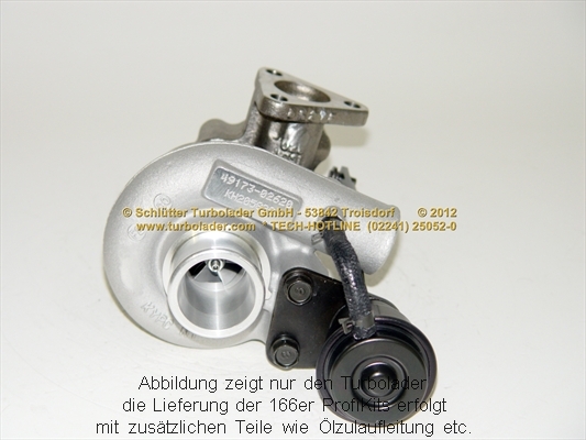 SCHLÜTTER TURBOLADER Turbófeltöltő 166-00870_STL