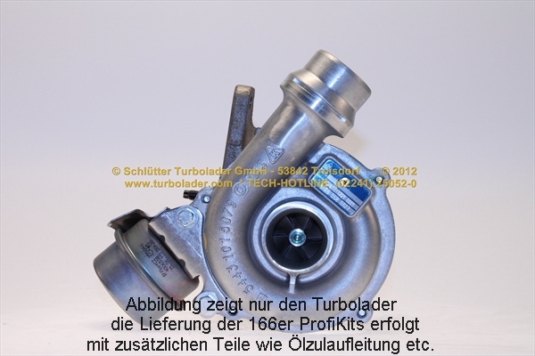 SCHLÜTTER TURBOLADER Turbófeltöltő 166-00955_STL