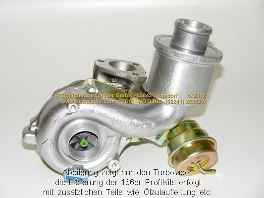 SCHLÜTTER TURBOLADER Turbófeltöltő 166-01050_STL