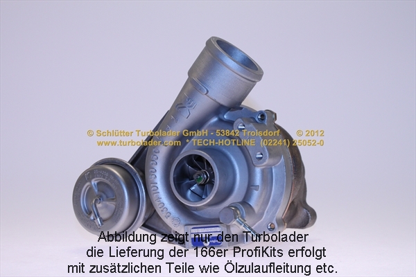 SCHLÜTTER TURBOLADER Turbófeltöltő 166-01070_STL