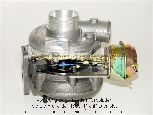 SCHLÜTTER TURBOLADER Turbófeltöltő 166-02340_STL