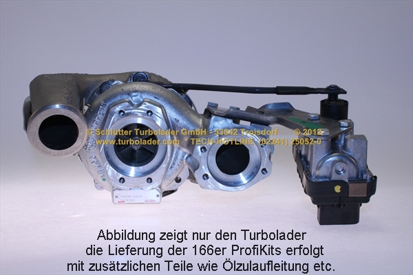 SCHLÜTTER TURBOLADER Turbófeltöltő 166-02520_STL